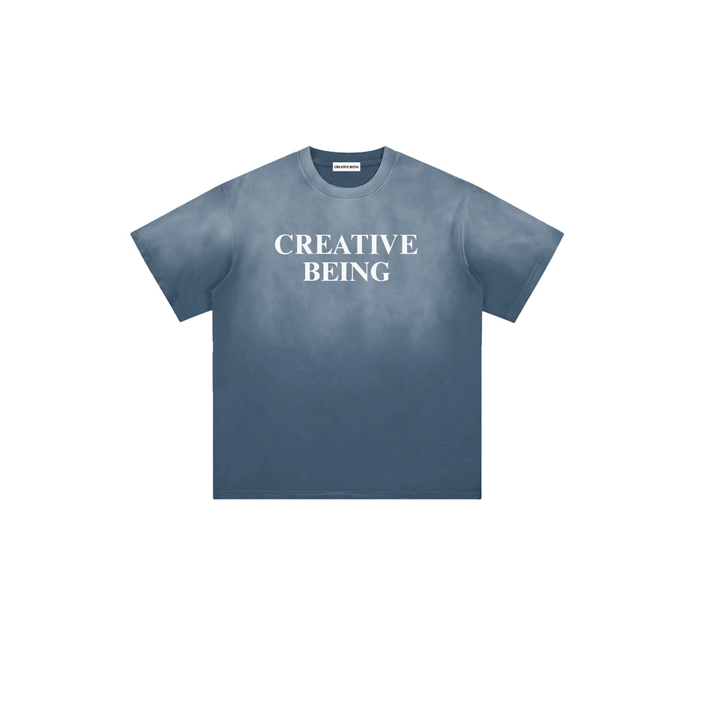 Faded Blue ‘Essential’ Tee