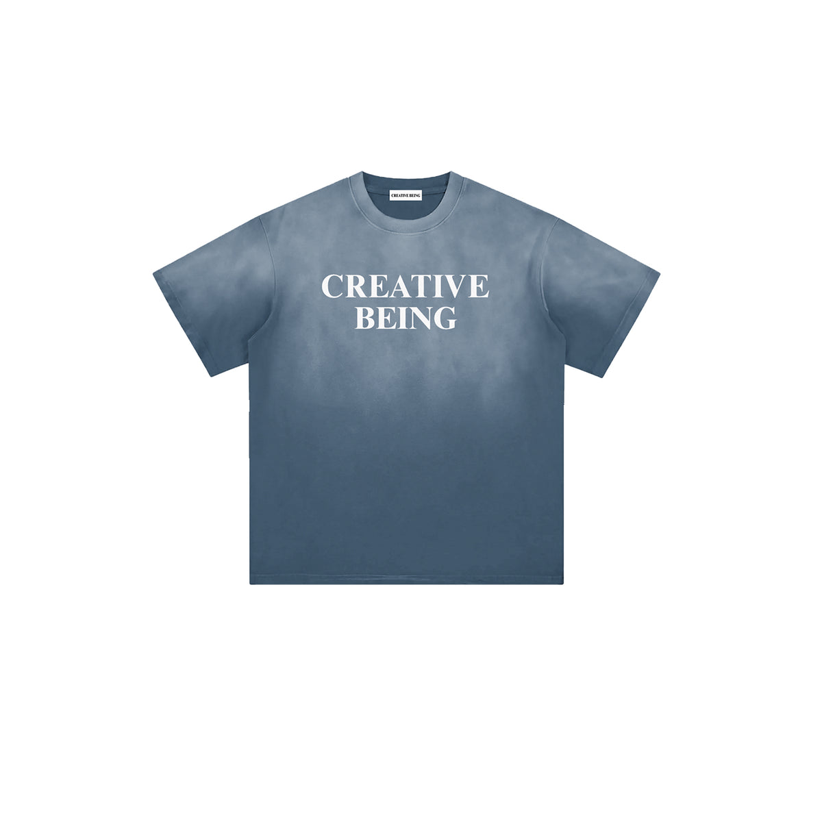 Faded Blue ‘Essential’ Tee
